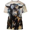 San Fermin Bullfighting T-shirt 3D toreo tourada Print Sapin T-shirt Fiere Bull Animal T-shirt Women's ropa hombre y2k