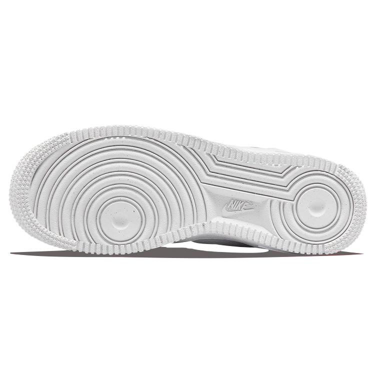 Nike Air Force 1 Low Multi-Swoosh White Particle Grey Photon Dust Bright Crimson GS DO6486-100