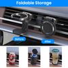 Car Air Vent Cup Holder Folding Snap-On Drink Holder for Bottles Up To 8 Cm