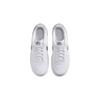 Nike Air Force 1 GS Blanc Football Gris Baskets Enfant Pure-Platinum Métallisé-Argent FV3981-100