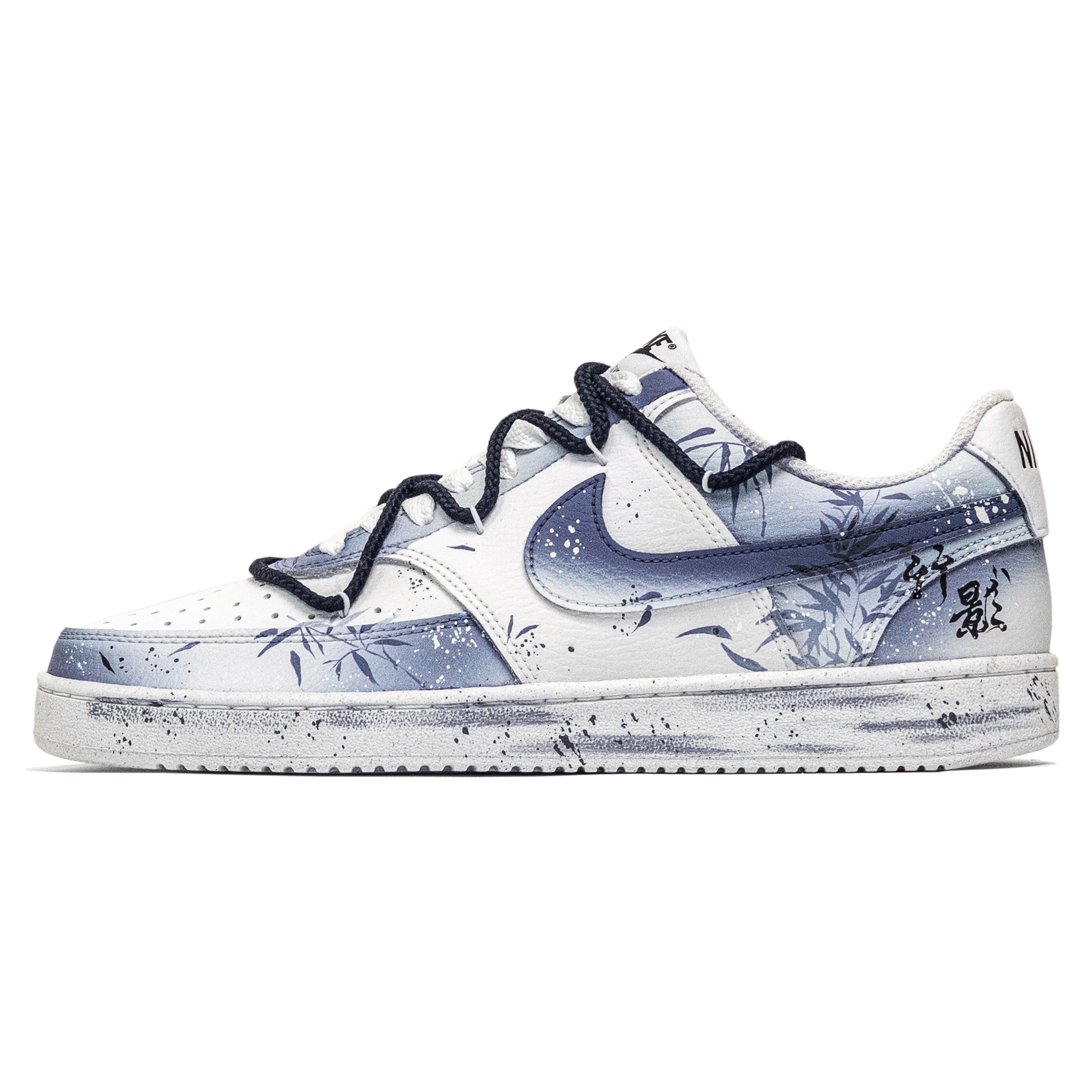 

Nike Court Vision 1 Grand Painting Of West Journey, Leisurely Moon In Bamboo Grove Low top Skateboard Shoes Men s DH2987-101(Team256-) 38.5