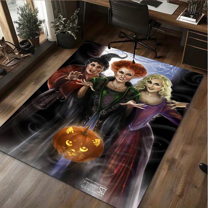 Halloween Magic Carpet Carpet Office Decorative Carpet For Living Room Bedroom Door Mat Floor Rug Computer Chair Area Rug