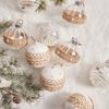 Christmas Decorations, Christmas Tree Transparent Balls, DIY Small Hanging Accessories, High-end Atmosphere Scene Layout Props