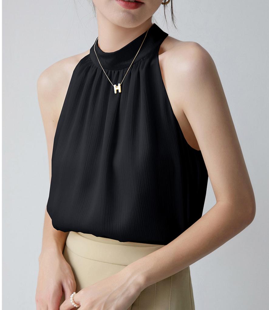 Women's Short-sleeved V-neck Summer Shirt