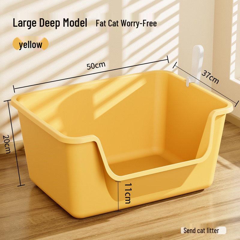 Portable Waterproof Foldable Cat Litter Box - Practical Oxford Cloth Design