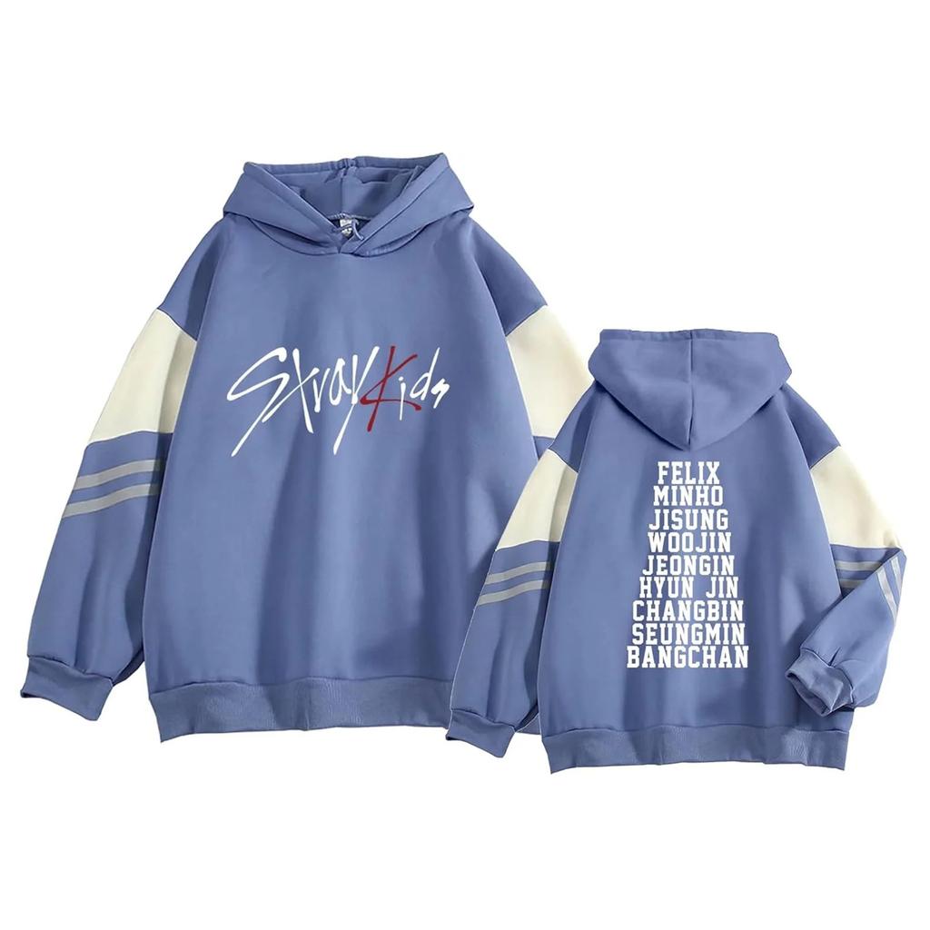 Unisex Fashion Casual Long Sleeved Round Neck Loose Plush Pullover With Rope Hoodie