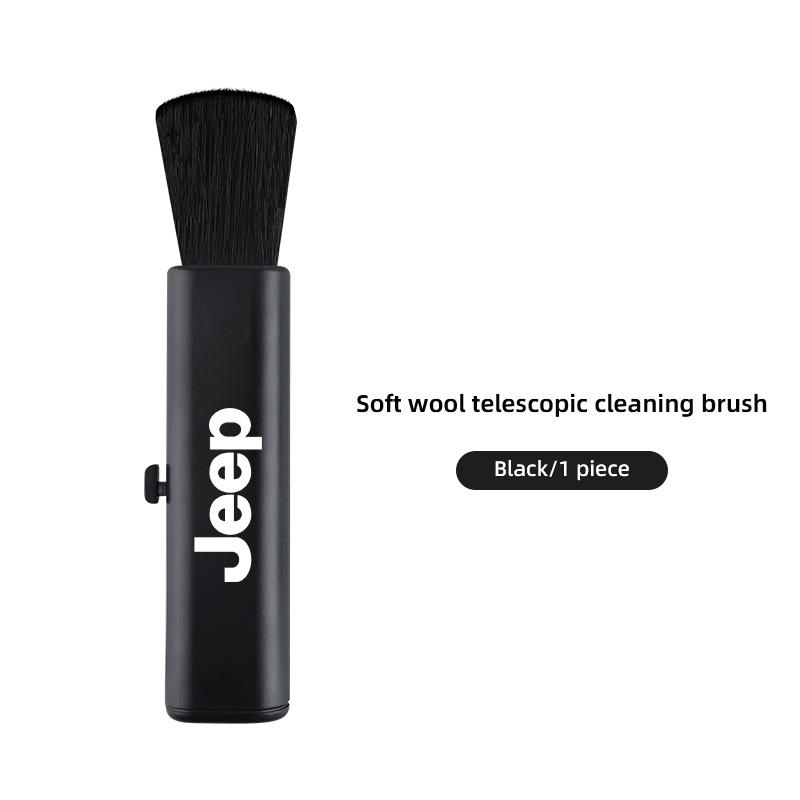 

Cup Holders Car Air Vent Cleaning Brush Auto Interior Dust Removal Tool Towel For Jeep Renegade Wagoneer Avenger Recon Wrangler