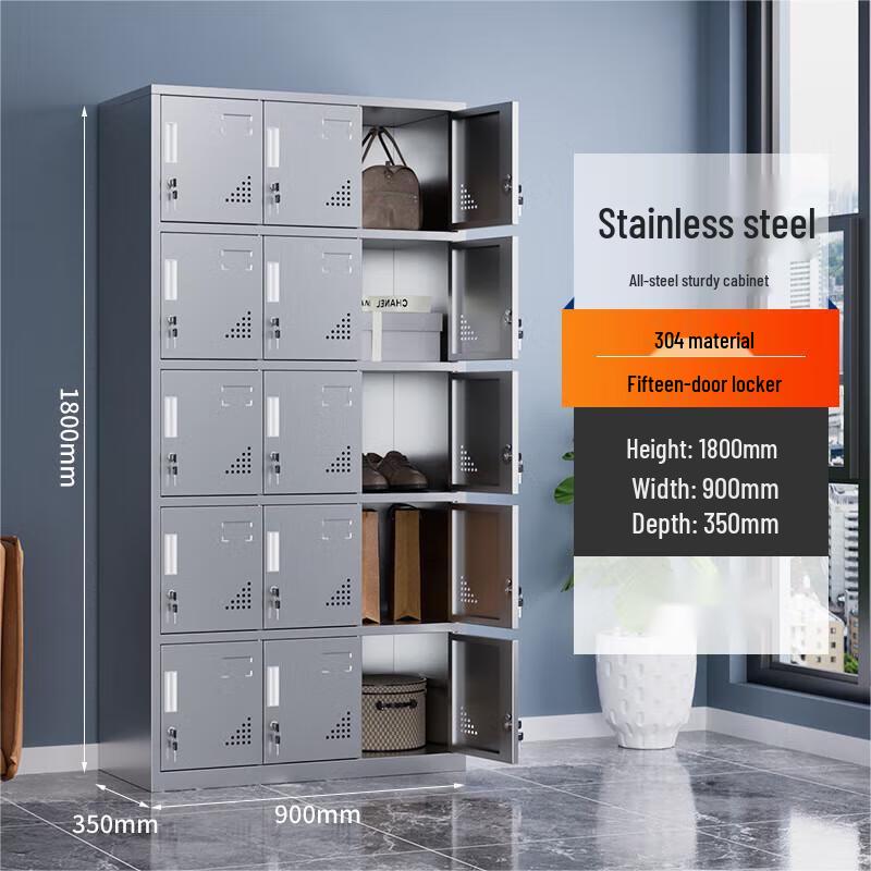 Miling Stainless Steel 24-Door Locker