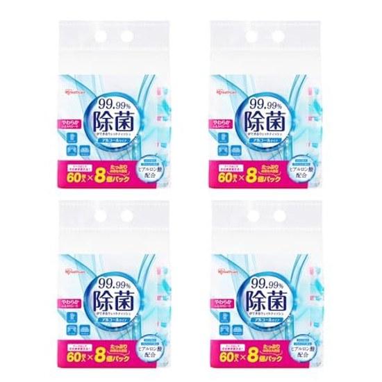 Iris Ohyama disinfecting wet wipes alcohol 1920 sheets (60 x 32 packs) WTS-60A8P