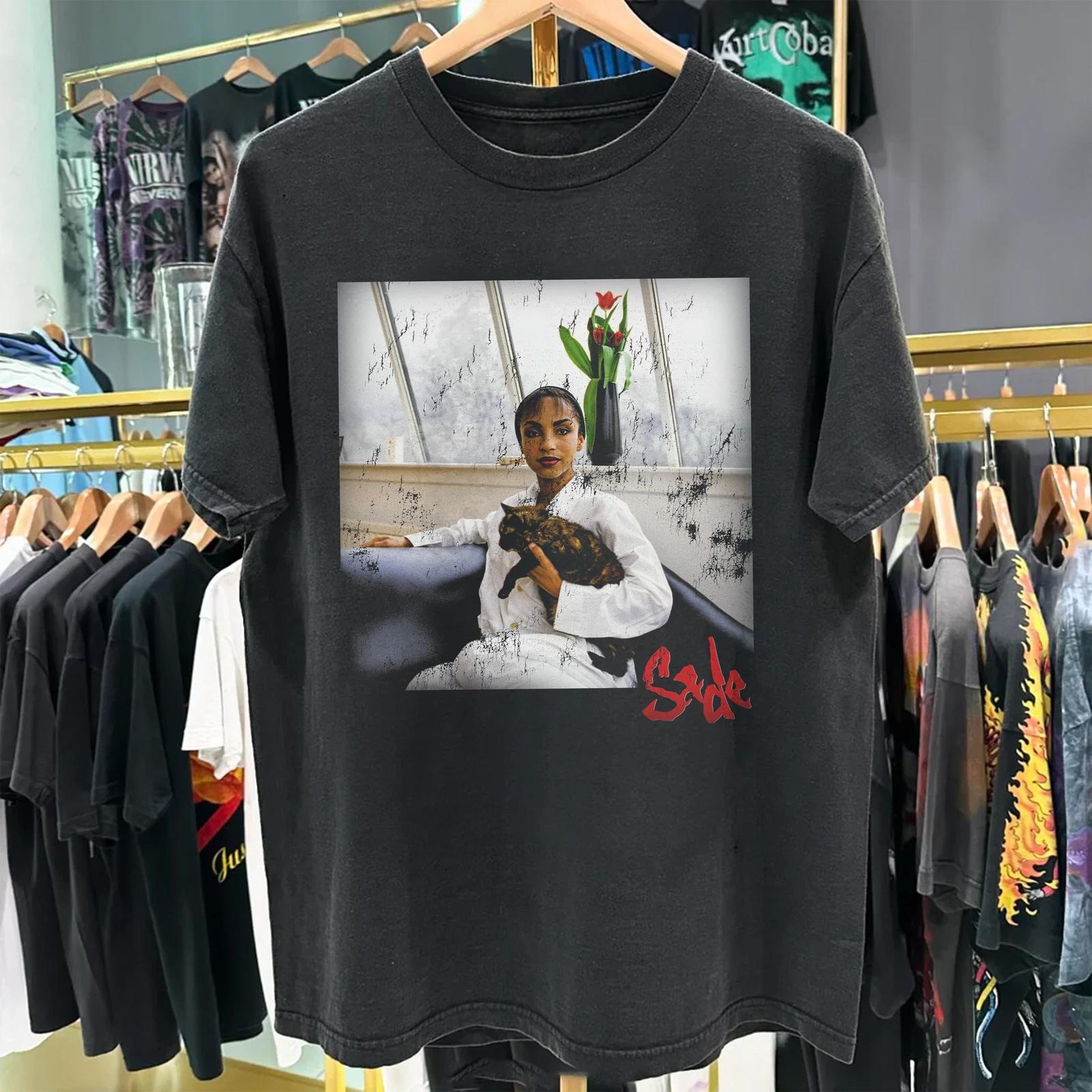 Sade Heavyweight Washed T-Shirt Black L L