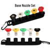 Zestaw dysz wysokociśnieniowych: 5 kolorów z podstawą do przechowywania, szybkozłącze 1/4 do myjki ciśnieniowej