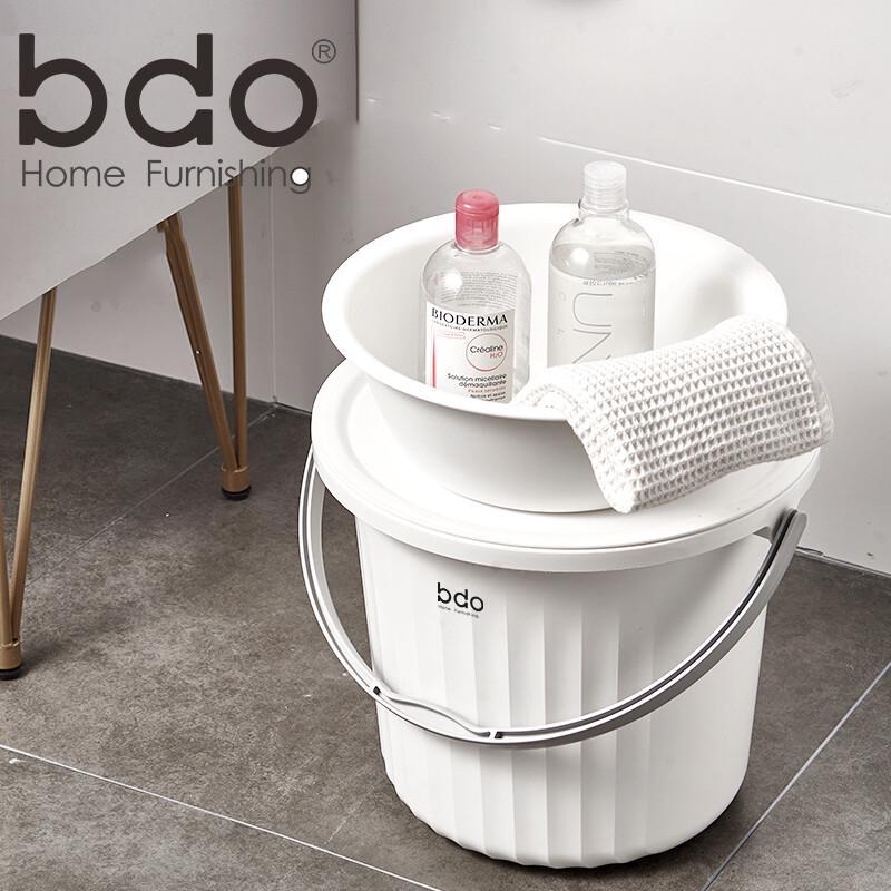 Thickened Plastic Multi-Purpose Bucket with Lid