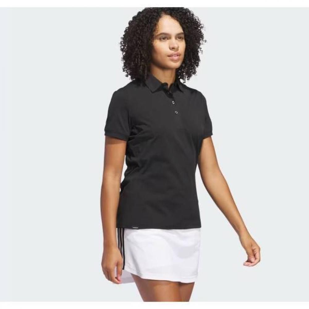 Adidas Golf Women S Ultimate 365 Tour twiSt Knit Polo Shirt Jc9221 Black
