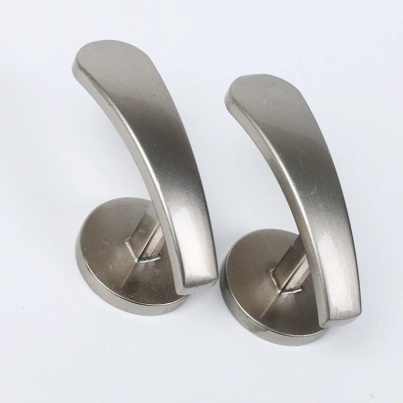 2Pcs Retro Practical Mounted Metal Hooks Curtain Tieback Curtain Hooks Wall Hanger Curtain Holder Home Decor Accessories