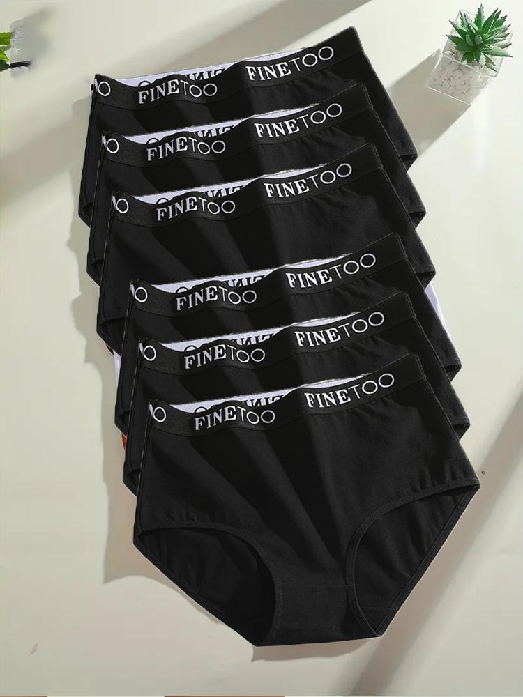 

6 шт./компл. Женские бесшовные хлопковые трусы Женские трусики больших размеров Дышащее нижнее белье Женские трусики с низкой посадкой Мягкое нижнее белье S-XXL XXL&6pcs
