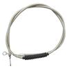 Motorcycle Braided Stainless Steel Clutch Cable for Harley Sportster / Electra Tour Glide / Road King