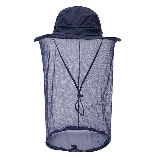 Unisex Mosquito Insect Bee Net Mesh Head Face Protector Fishing Hunting Hat
