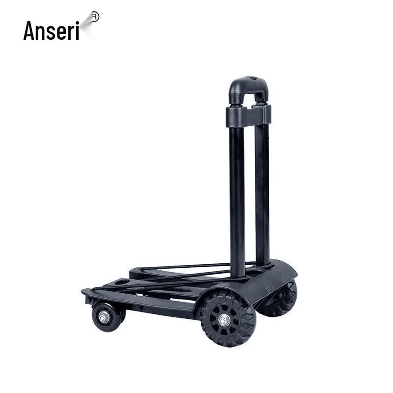 Portable Folding Hand Cart чёрный