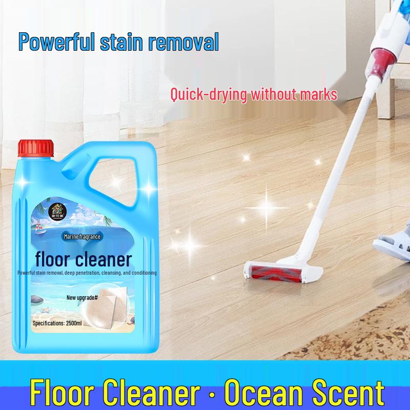 Tile and Wood Floor Cleaner with Lasting Fragrance - Removes Stains, No Watermarks