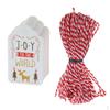 50 Vintage Kraft Paper Christmas Gift Tags Labels Hanging Cards