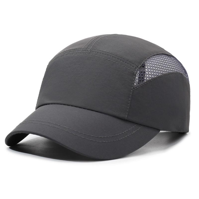 Quick-Dry Breathable Summer Short-Brim Baseball Cap Unisex Outdoor Sun Protection Casual Sports Sun Hat