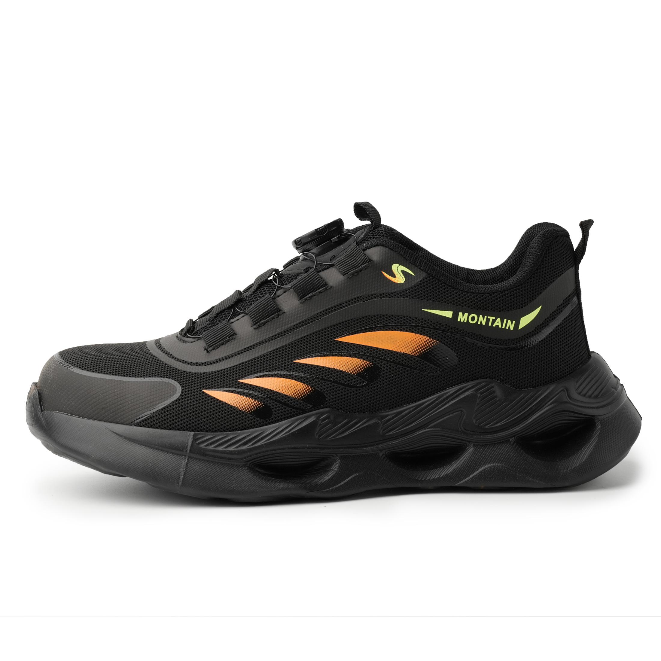 

Men Steel Toe Sneakers Anti-Smash Anti-Puncture Air Cushion Work Safety Shoes Construction Protective Shoes Men s Work Shoes 36