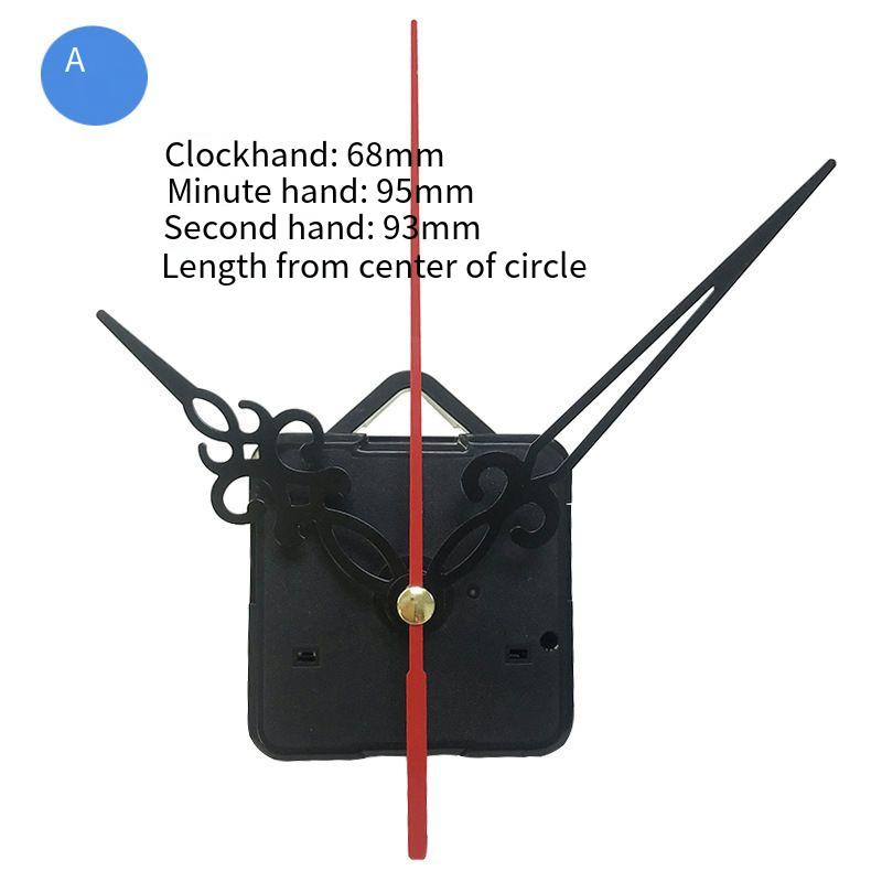 Silent Wall Clock Movement Swing Table Clock Mechanism DIY Timepiece Core Pointer Module Replacement Accessory for Handmade