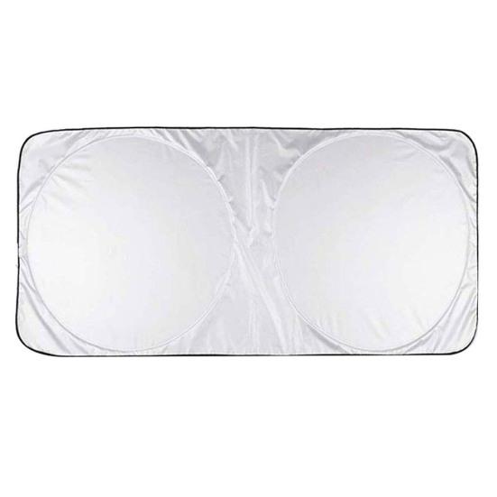 

Двойной круг переднего лобового стекла автомобиля, блокирующий солнечный нагрев, анти-УФ-защитный чехол