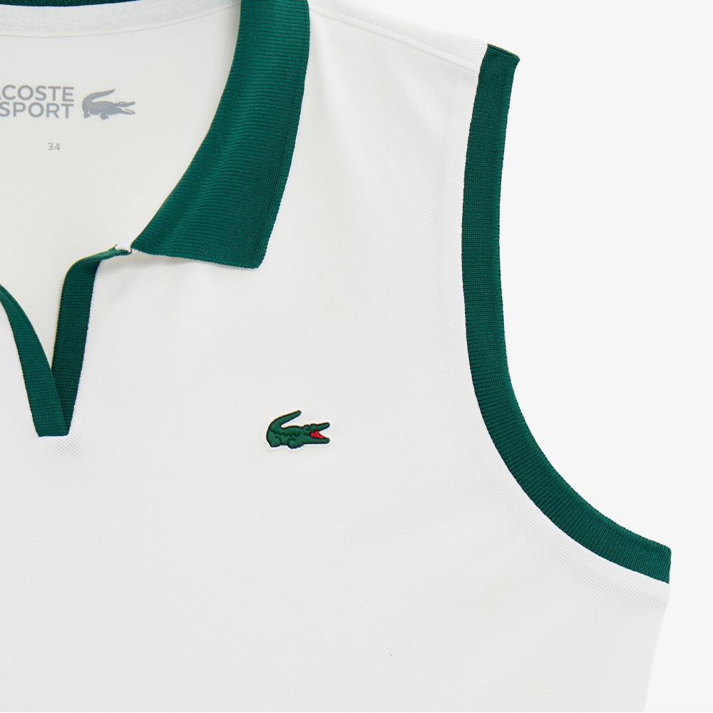 Lacoste Women's Tennis Sleeveless Polo Shirt PF761E-56G70V