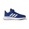 adidas Neo Runfalcon 1.0 Slip Resistant Abrasion Resistant Low Top Running Shoes Blue White Children Aged 3 7 Years Old FW5139
