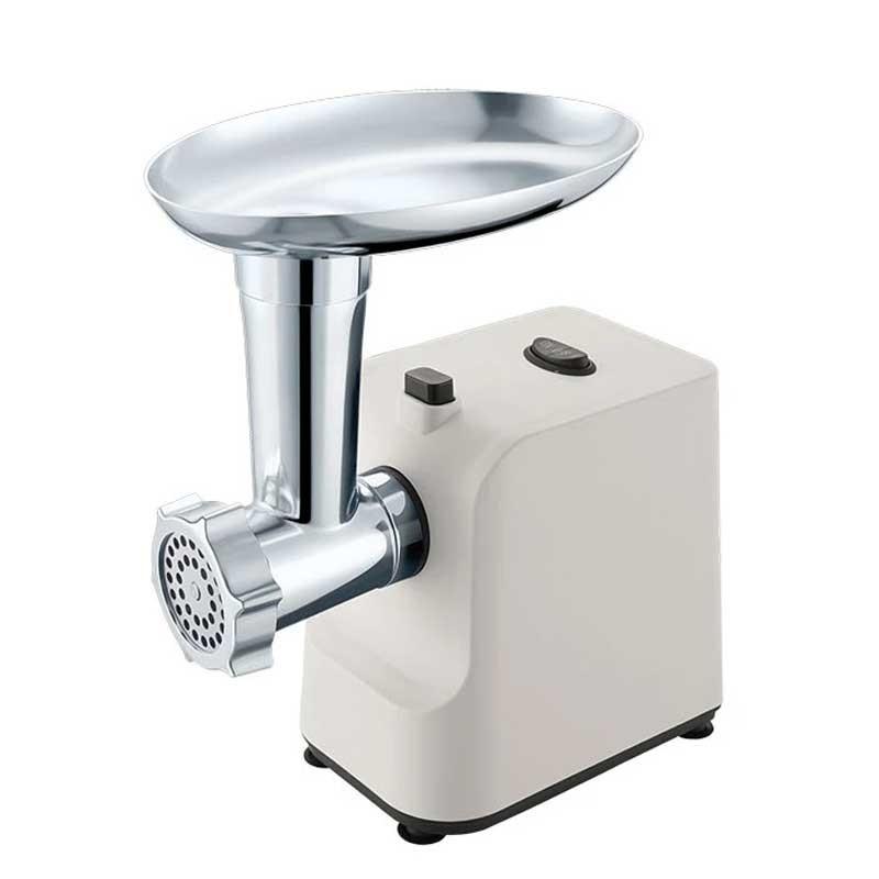 

Бытовая электрическая мясорубка Настольная мощная мясорубка Кухонная пищевая промышленность Машина для набивки колбас EU белый