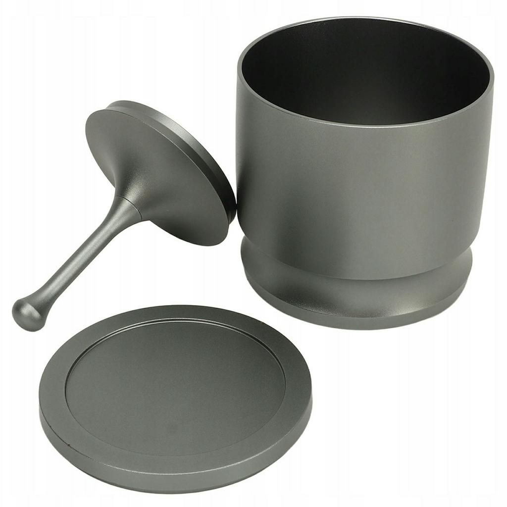 58mm Coffee Dosing Cup Anti Rust Aluminum Alloy Espresso Grounds Collector ( BPA Free, No FDA )
