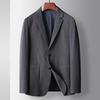 Men's Casual Suit Spring and Summer Thin Light Luxury Business Single West Solid Color Non-ironing Youth Micro-elastic Convenience Jacket
