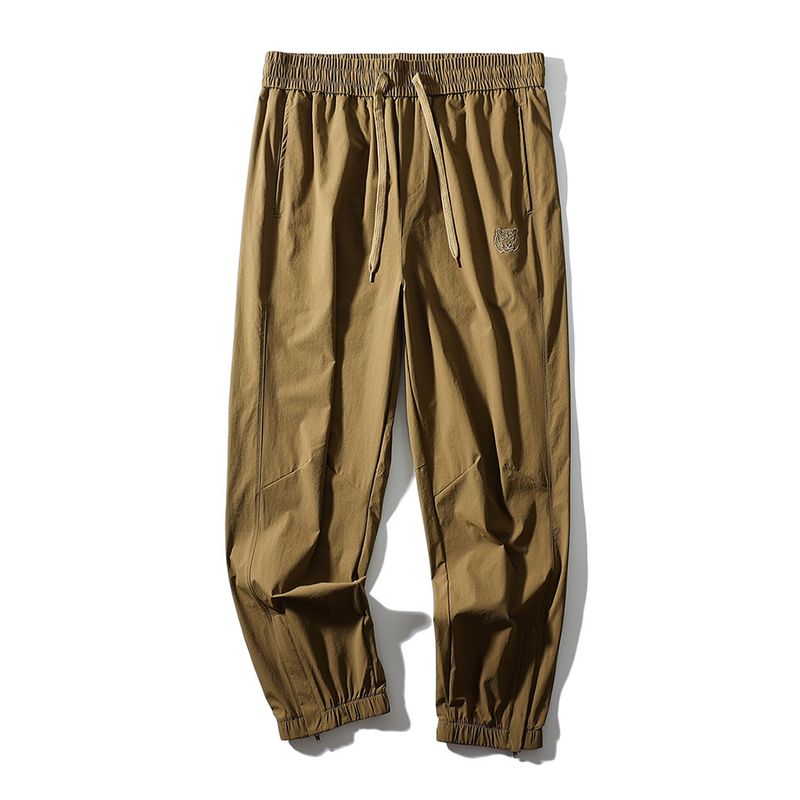 American Mountain Style Quick-Drying Cargo Pants Men's Summer Thin Straight-leg Pants Export Men's Pants Embroider Casual Pants