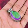 Pink Triplet Opal Pendant, 925 Solid Sterling Silver Gemstone Jewelry, Handmade Pendant, For Thanksgiving
