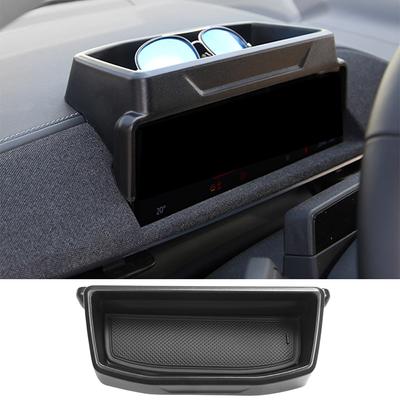 For Ford Mustang Mach-E 2024-2024 Center Console Dash Storage Tray Car Dashboard Organizer Insert Sunglasses Holder
