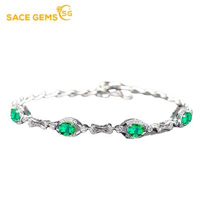 Bracciale con zirconi Gioielli Braccialetti con maglie a catena con perline geometriche Regalo di nozze raffinato per le donne fidanzate