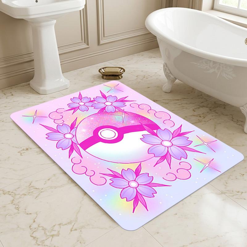 Pokeball Fantasy Living Room Nonslip Area Rug Soft Carpet For Bedroom Game Playroom Sofa Office Home Decor Doormat Christmas Gift C922184