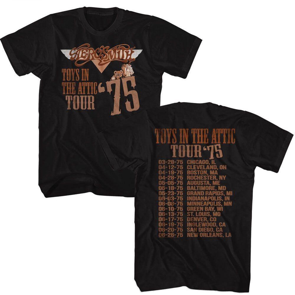 Aerosmith Tita Tour 75 Music Shirt