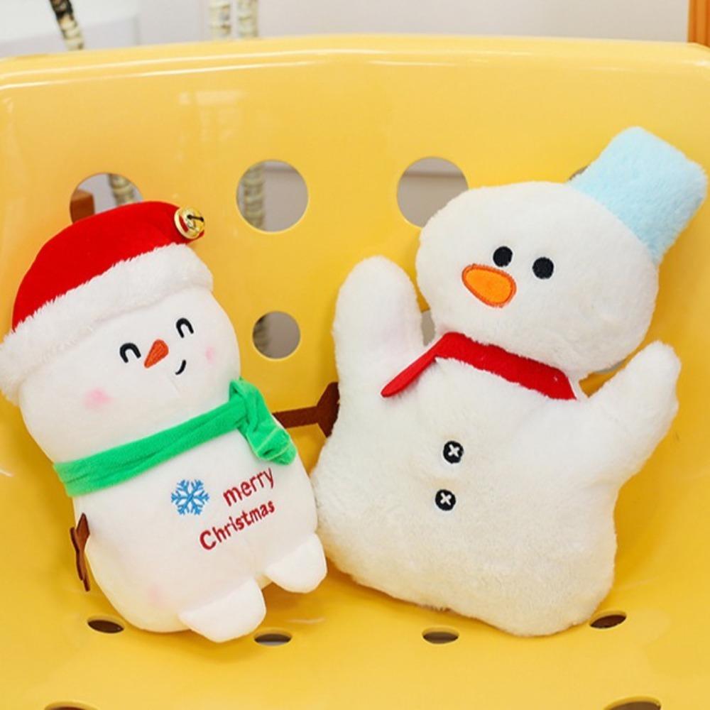 Snowman Santa Claus Elk Plush Doll Soft Christmas Series Plush Toys   Christmas Gift