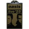 Oasis Live Â´25 Gold Split Faces Badge