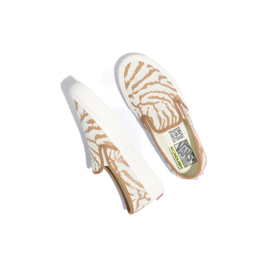 Vans Slip-On VR3 SF Casual Low Top Skate Shoes Unisex sneaker White Brown VN0A4BX8DOB