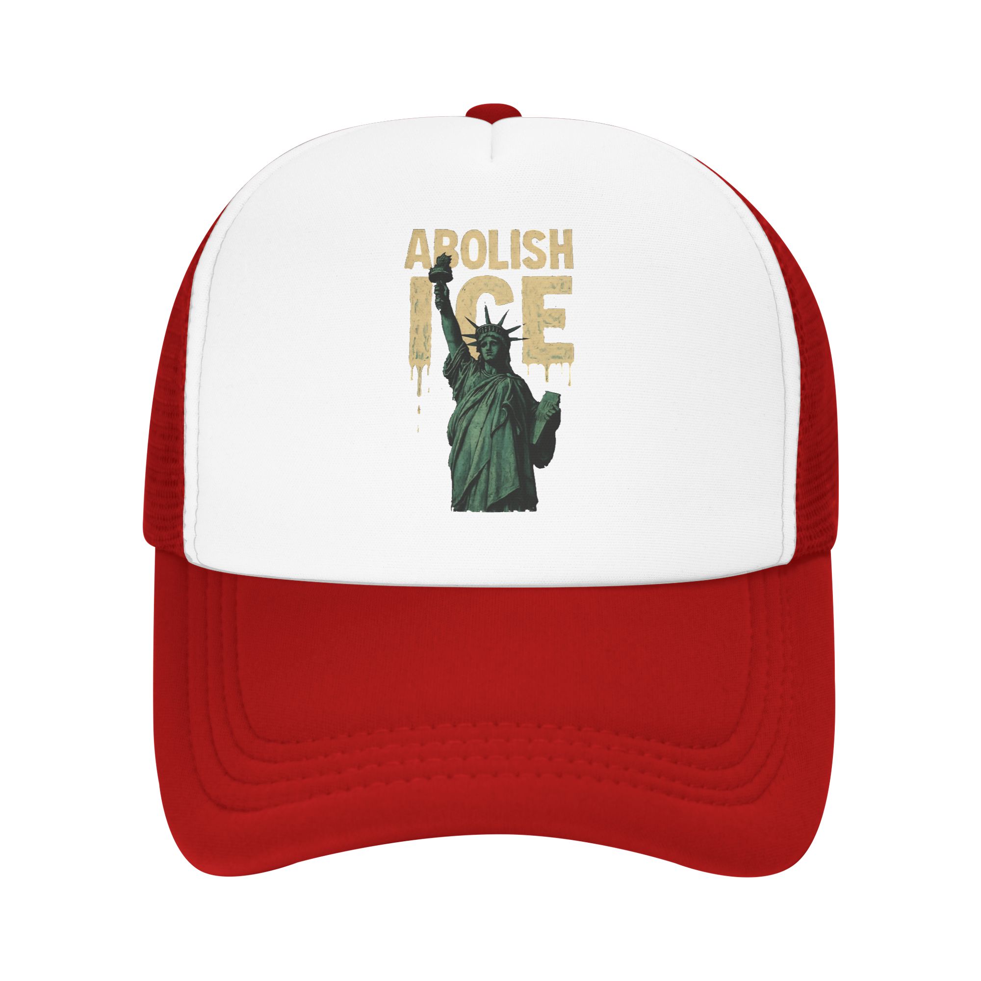 

Abolish Ice Casual Baseball Cap Running Hippie Trucker Hat Summer Breathable UnisexTeens y2k Cool Baseball Caps One Size