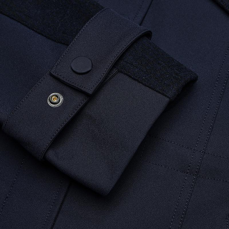 Fila Casual Stand Collar Color Block Jacket Women Jacket Blue F11W514705FNV