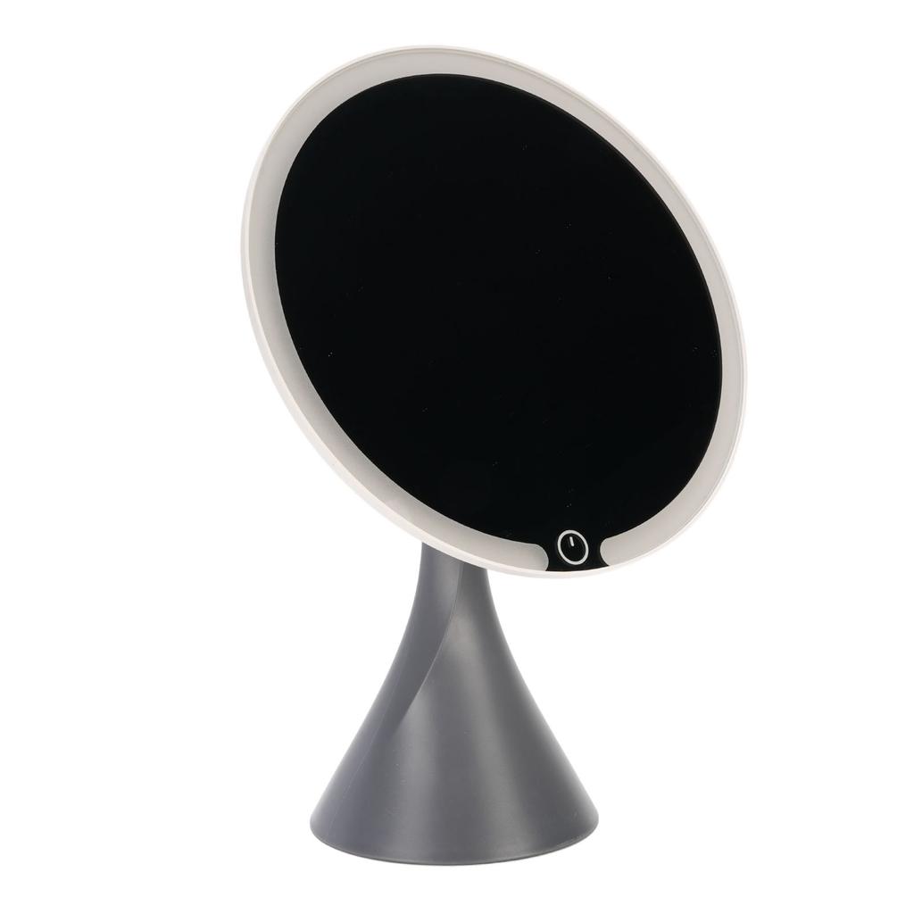 Travel Makeup Mirror with Lights 3 Color Temperatures Stepless Dimming Lighted Cosmetic Makeup Mirro