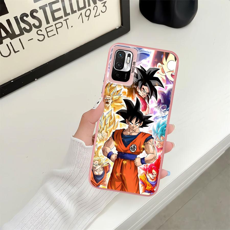 Soft Shell Phone Case for Xiaomi Poco X3 Pro X3 NFC C61 C51 C50 Cool New Dragons Ball Anime Poco C50