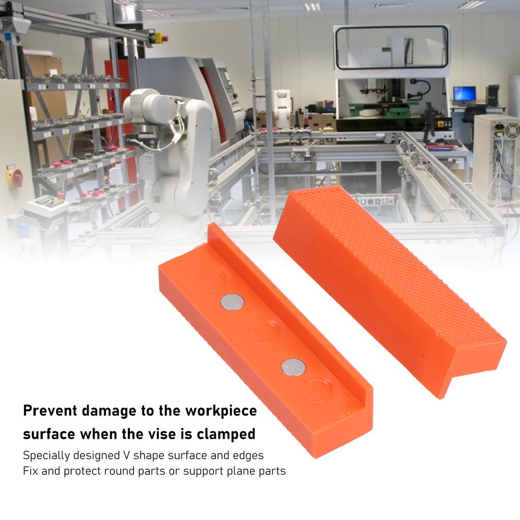 2 st     Klämma ABS Flera V-form   Magnetisk Bänkvis Huvudkäkar  eller