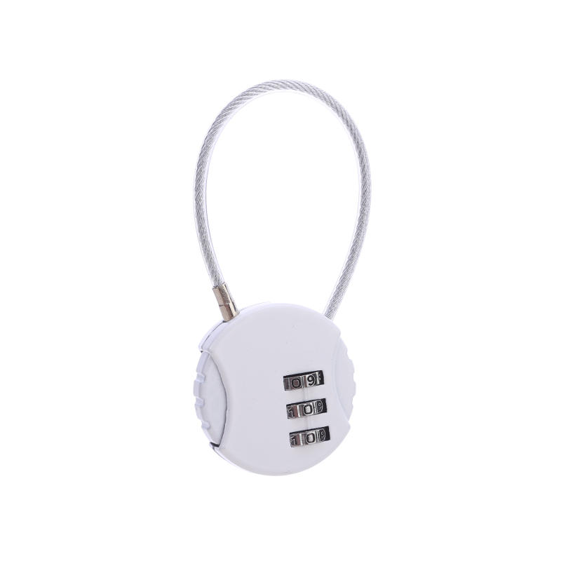 Password Lock Steel Wire Rope Password Locks Padlock Luggage Bicycle Spherical Locks Cartoon Password Padlocks