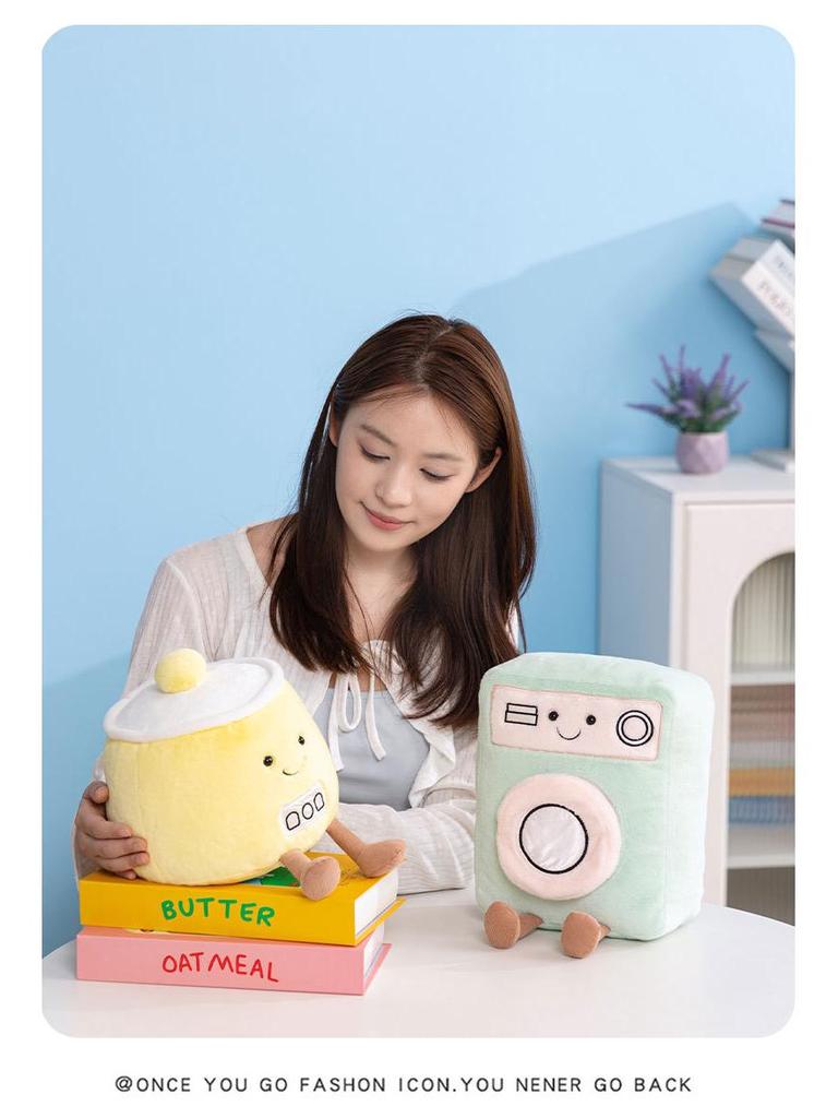 Hobby Home Appliance Miniatures: Air Conditioner, Washing Machine, Hair Dryer, Rice Cooker, Stuffed Animal Doll, Plush Toy Pendant