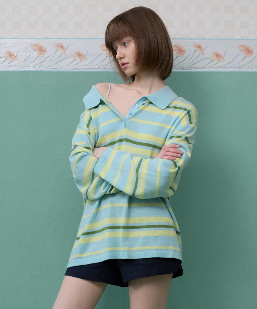MURMURE All Day St Collar Pullover Knit_All Day Knit